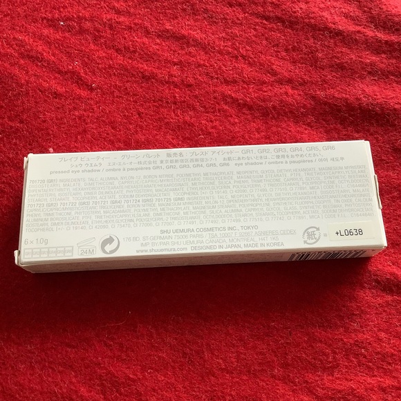 NIB Shu Uemura Brave beauty Green - eyeshadow palette - Picture 5 of 5